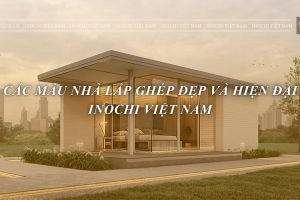 CÁC MẪU NHÀ LẮP GHÉP ĐẸP VÀ HIỆN ĐẠI TẠI INOCHI VIỆT NAM